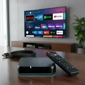 Tv Box Smart Android Full Hd Wifi Com Controle Remoto - Imagem 1