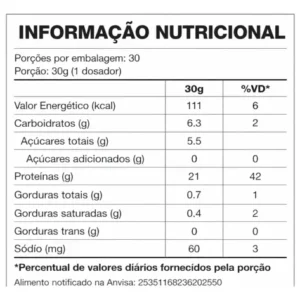 Whey 100% Hd Refil Black Skull - 900g (wpc, Wpi E Wph) Sabor Baunilha - Imagem 3
