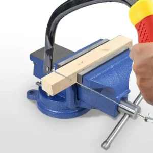Morsa Torno De Bancada N°5 Profissional Com Mordente Fixo - Imagem 7