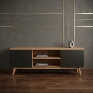 Rack Estante Industrial Mdp 120x60 Com Espaço Pra Decoração - Imagem 12