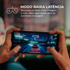 Fone de Ouvido Eardbud AIWA AWS-EB-05-B Bluetooth IPX4 24 Horas de bateria - Imagem 8