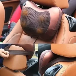 Massageador Travesseiro Elétrico Corporal Pescoço Lombar - Imagem 7