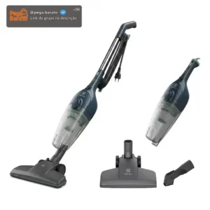 Aspirador pó vertical Electrolux 1450W STK14 cabo 5m portátil de mão 2 em 1 potente capacidade 1,6L filtro HEPA Azul Denim - Imagem 1