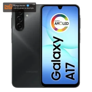 Celular Samsung Galaxy A17 Com Ia, 256gb, 8gb Ram, Câm De 50mp, Tela De 6.7 , Nfc, Ip54 - Preto 4G - Imagem 1