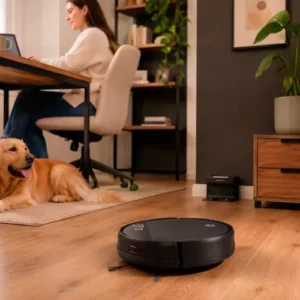 Robô aspirador Positivo Casa Inteligente PRA90 preto - Imagem 8
