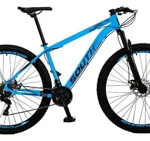 Bicicleta Unissex Legend Quadro 19 Aro 29 Mtb 21 Vel Southbike Azul - Imagem 2