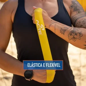 Kit Mini Band Com 3 Níveis De Resistência Acte Sports T71 - Imagem 8