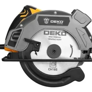Serra Circular Deko 1600W 220V 185mm Laser Cortes Precisos Madeira - Imagem 2