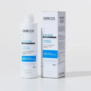 Shampoo de Limpeza Calmante para Couro Cabeludo Sensível, Alívio Instantâneo 48h, Nutrição e Brilho, Livre de Sulfatos, Parabenos e Corantes, Dercos SensiScalp Probiotic, Vichy 200ml - Imagem 4