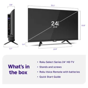 Tv Roku Select Series 24 720p Hd Smart Bluetooth - Imagem 16
