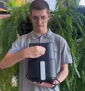 Air Fryer 24v 3l Portátil Para Caminhão 250w - Imagem 2
