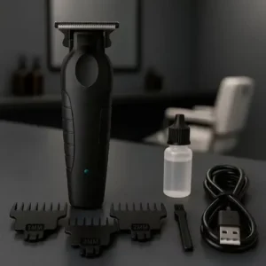 Máquina de Cortar Cabelo Kemei KM-2299 Sem Fio, para Acabamento Profissional - Imagem 3