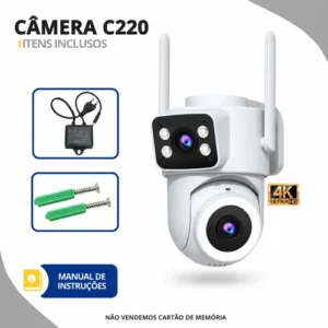 Câmera Segurança Ip68 Externa Wifi App Icsee À Prova Dágua - Imagem 10