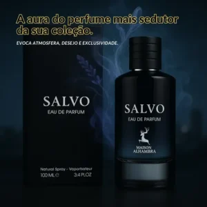 Perfume Salvo Alhambra Arabe Masculino Eau De Parfum 100ml Maison Alhambra - Imagem 4
