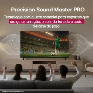 Smart TV 4K 86" LG QNED73 Portal de Games Processador AI α7 Ger8 4K Super Upscaling Google Cast Integrado Controle AI Magic WebOS 25 Modo Esportes Alerta de Esportes - Imagem 12