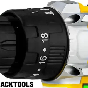 Furadeira Parafusadeira De Impacto 21v Com 2 Baterias Velocidade Ajustável 3/8 10mm Maleta E Acessorios Profissional The Black Tools - Imagem 6