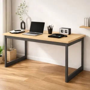Mesa Escritório Industrial 150x60 Reforçado Ferro Homeoffice - Imagem 2