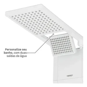 Chuveiro Eletrônico Lorenzetti Acqua Duo Ultra 220V 7800W Branco - Imagem 10