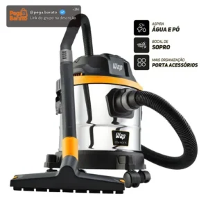 Aspirador de Pó e Água WAP GTW Inox 15 Barril 1700W com Bocal de Sopro e Acessórios - Imagem 1