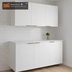 Kit Armário De Cozinha Organizador Industrial Retro - Imagem 1