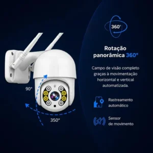 Câmera de Segurança Wifi Externa Interna Yoosee Full HD - Imagem 5