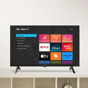 Smart Tv 32 Hd Aoc Tv 32s5045/78g Hdmi 1 Usb Wifi Roku - Imagem 10