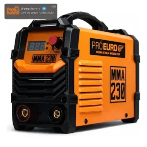 Máquina Solda Inversora 230a Pró Euro MMA Tig - Imagem 1