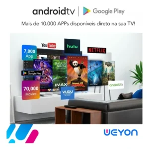 Smart TV Weyon 32WDSNMX 32'' HD LED - Imagem 6