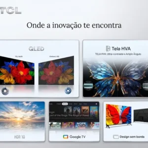 Smart Tv Tcl 40 Qled Full Hd Google Tv Bluetooth 40s5k - Imagem 5