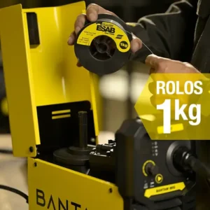 Máquina De Solda Mig Esab Bantam Mig Inversora Bivolt 110/220v - Imagem 11