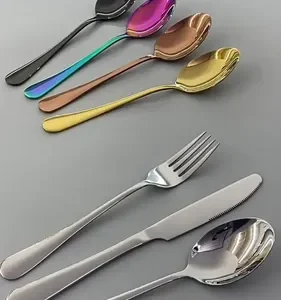 Kit 24 Faqueiro Dourado Talheres Luxo Premium Com Maleta - Imagem 10