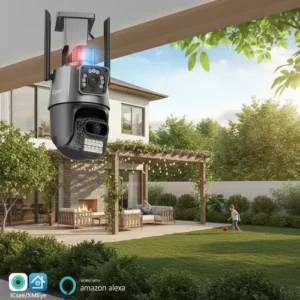 Câmera IP VLX P11 8MP 4K de Lente Dupla PTZ com Sirene e Wi-Fi - Imagem 3