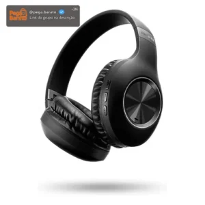 Fone de Ouvido Headphone AIWA HP-02-B Bluetooth ANC Alta Definição - Imagem 1