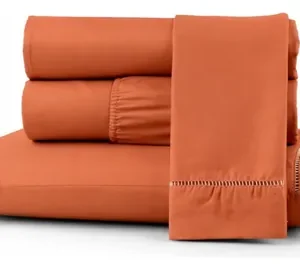 Kit Jogo De Lençol Casal 3 Pç 400 Fios Conforto Toque Macio - Imagem 4