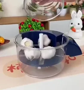 Descascador Elétrico De Alimentos Alho Legumes Frutas - Imagem 2