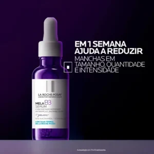 Sérum Antimanchas com Melasyl e Niacinamida para Todos os Tipos de Pele que Corrige Manchas Persistentes, Unifica o Tom e Ilumina, sem Perfume, Mela B3 La Roche‑Posay 15ml - Imagem 5