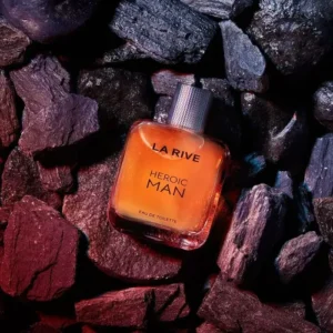 Perfume Heroic Man La Rive Masculino 100ml Eau De Toilette Amadeirado - Imagem 7