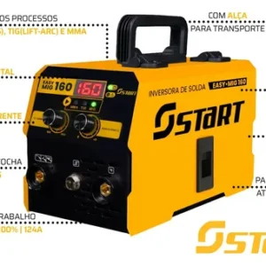 Maquina Inversora Solda Mig 160a 3 Em 1 Tig Lift Acessórios - Imagem 3