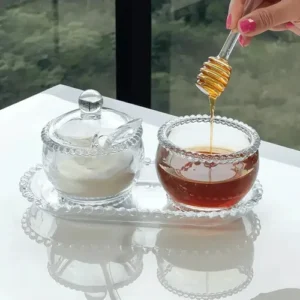 Aparelho Mesa Posta Café Chá 14 A 18 Pçs Bolinhas Pearl Wolf - Imagem 7