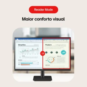 Monitor PC Gamer LG 24” IPS, Full HD, 100Hz, HDMI - 24MS500-B - Imagem 6
