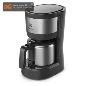 Cafeteira Elétrica Electrolux Efficient com Jarra de aço Inox 15 xicaras 600ml ECM12 - Imagem 1