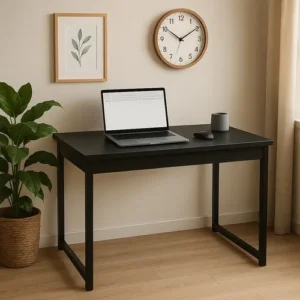 Mesa Home Office Escrivaninha Industrial Quarto Notebook - Imagem 2