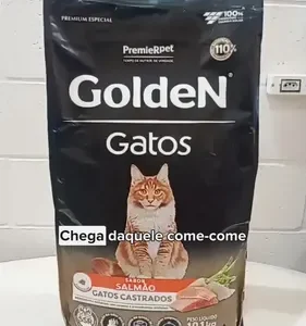 Ração Golden Gatos Adultos Castrados Salmão 10kg - Imagem 4