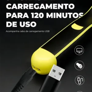 Aparador de Pelos Elétrico Lecom Prova D'Água Bivolt Barbear e Depilar - Imagem 4