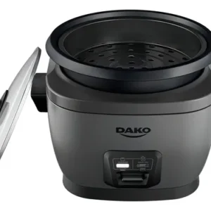 Panela De Arroz Elétrica Dako 700w Com 4 Litros 10 Xícaras Cinza - Imagem 6