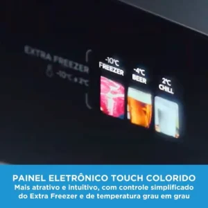 Geladeira Frost Free Duplex 491l Inverter Cor Inox Midea Cor Inox - Imagem 8