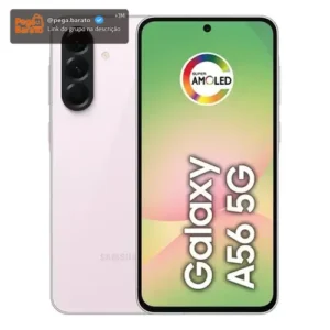Samsung Galaxy A56 5g 12gb 256gb Dual Sim Rosa Rosa - Imagem 1