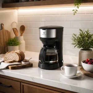Cafeteira Elétrica ECM20 30 Xícaras Efficient Função Manter Aquecido Cor Inox Preta Electrolux - Imagem 6