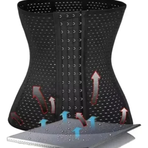 Cinta Modeladora Redutora Afina Cintura Alta Compressão - Imagem 12