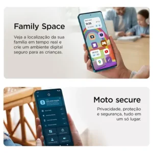 Smartphone Motorola Moto G35 5G 128GB Grafite - Imagem 7